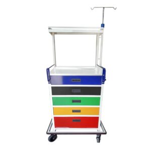 crash cart emergency trolley (mhs cc 01)